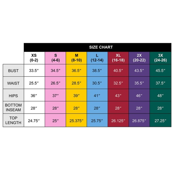 Hello Kitty Pink Pajama Set Various Sizes - Picture 11 of 11